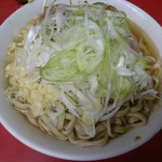 ラーメン二郎 - 9月第三週の小ラーメン＋豚増し＋ネギ