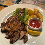 シャムロック バイ アボット チョイス - 料理写真:シャムロックのジャークチキン 1100円
Jerk Chicken
2019年9月25日夜