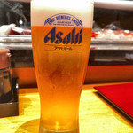 Nihombashi Sushi Tetsu - 生ビール