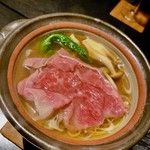 岡本屋旅館 - 大分豊美しゃぶしゃぶ。