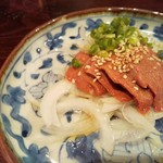 かもめ食堂 - アカエイのレバ刺し