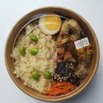 小腹満たし処 あこう屋 - 鯛めし弁当　(税込)650円　札を取ると…（2019.09.22）