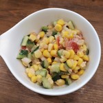 ハンバーグ&ステーキ WAZN - メキシカンサラダ