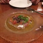 ビストロ マルク - カンパチのカルパッチョ