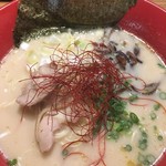 串カツ 博多空気椅子酒場 - 鶏白湯ラーメン