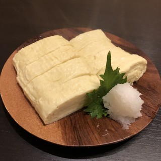 和ごころ ゆめ - 料理写真:下頓別ピックファルミのこだわり卵のだし巻き