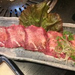 Yakiniku Gyuu Sha - 和牛上厚切りタン