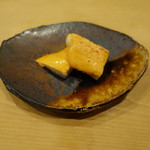 すし処 睦月 - 平ら貝明太子