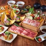 宮崎料理 万作 - 料理写真:新贅沢（蒸籠）