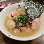 麺屋 藤しろ - 鶏白湯特製ラーメン　９８０円