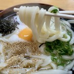 かしむらうどん - 剛麺だけどしなやかさも兼ね備えています