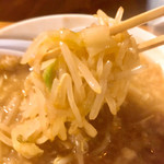ラーメン豚珍 - クタ野菜