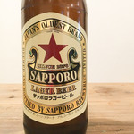 Sapporo Lager Beer Akahoshi (bottle)