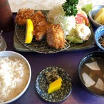 右近 - ひれかつ定食 1400円。