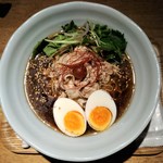 麺巧 潮 上野製麺所 - ひやくろ　870円