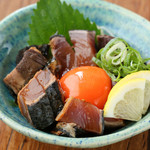 Spicy yukhoe with bonito and tomato
