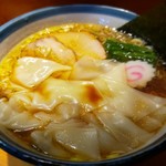 白河中華そば 昇貴 - わんたん麺　７５０円