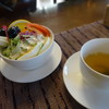 珈琲 ひとり静か - 料理写真:サラダとスープ