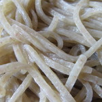 蕎遊庵 - 粒子が粗い･･･。