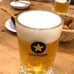 Jijibaba Mokubatei - 生ビール