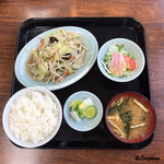 ラーメン北海 - 野菜炒め定食