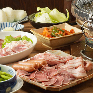 創業以来継ぎ足しのタレで味わう、ホルモン＆赤身肉は絶品！