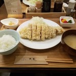 とんかつ成蔵 - 雪室熟成豚のロースカツ　