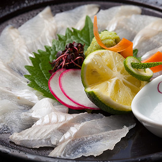 活き〆穴子は焼きだけでなく、都内では珍しいお刺身でも