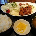 北の味紀行と地酒 北海道 - チキン南蛮定食　830円　