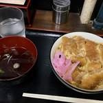 さらしな - カツ丼　500円