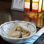 不動茶屋 - 玄米くるみもち：600円／2019年9月