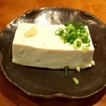 山椒 - 定食に付く冷や奴