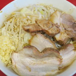 ラーメン二郎 - ラーメン小＋ニンニク多め