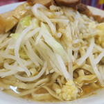 ラーメン二郎 - ヤサイ（そのまま）