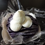 パティスリ・ル・スィエル - むらさきいものモンブラン