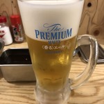 串カツ田中 - ドリンク写真:生ビール。