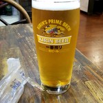 Seian Toushoumen Shurou - 生ビール：480円