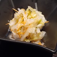 博多華都飯店 - 華セットの野菜の酢の物？甘酢が美味しい