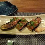 味と和香奈 - 茄子味噌田楽