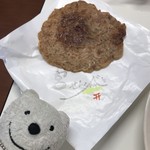 Koko zurayo - 宮せんべい Miyasenbei Yakisoba Noodles between Rice Cracker at Kokozurayo, Fujinomiya！♪☆(*^o^*)