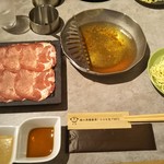 Shabushabu Retasu - 極み和出汁・牛タンとSPF熟成豚 1,500円