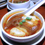 蜃気楼 - 麻辣水餃子 粉皮（フンピー）入り