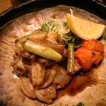 大幸庵 玄 - すいません、名前が思い出せませんが、鴨をかえし醤油で焼いていただきました