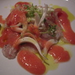 ビストロ・ラ・クッチーナ - 2009/2月：イサキのマリネ・トマトソース