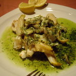 ビストロ・ラ・クッチーナ - 2009/2月：定番「つぶ貝のガーリックソース」