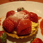 ビストロ・ラ・クッチーナ - 2009/2月：ドルチェ①イチゴのタルト