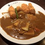 カレーハウス CoCo壱番屋 - グランドマザーカレー
            カキフライトッピング
            ４辛４００ｇ