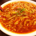 中国菜家 明湘園 - サンラータンメン￥750