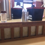 そばの神田 東一屋 - コンディメンツ。