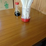 松茸山 丸光園 - 醤油と割りばし